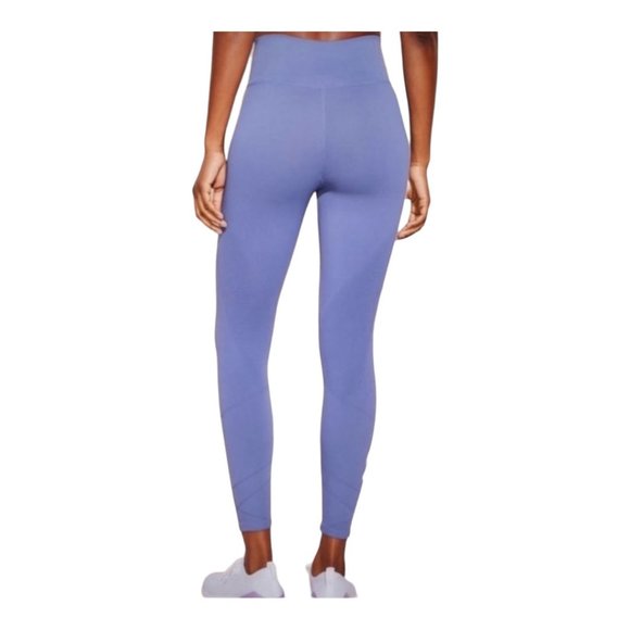 Peloton + Nux XS Lavender Compression Ribbed Tights Leggings - Picture 3 of 8